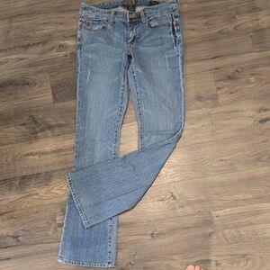Classic Blue Straight Leg Women's Jeans